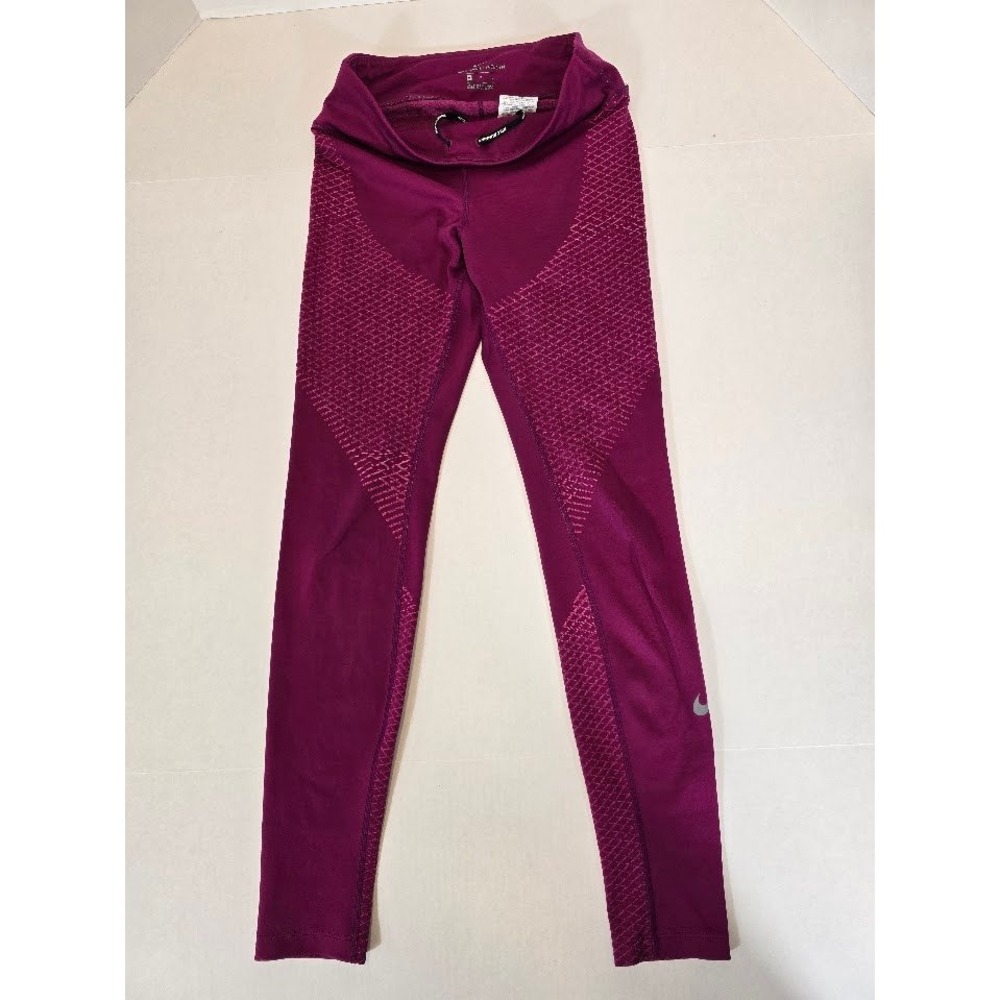 Nike Zonal Strength Running‎ Leggings Purple Athletic Womens